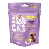 Biscoito Quatree Snacks Crock Mini para Cães Adultos Porte Mini e Pequeno