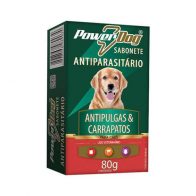 Sabonete PowerDog Antiparasitario 80g – World Veterinária